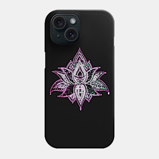 Lotus Neon Phone Case