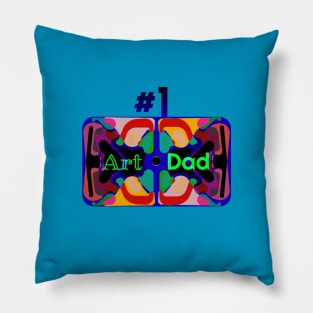 #1 Art Dad Pillow