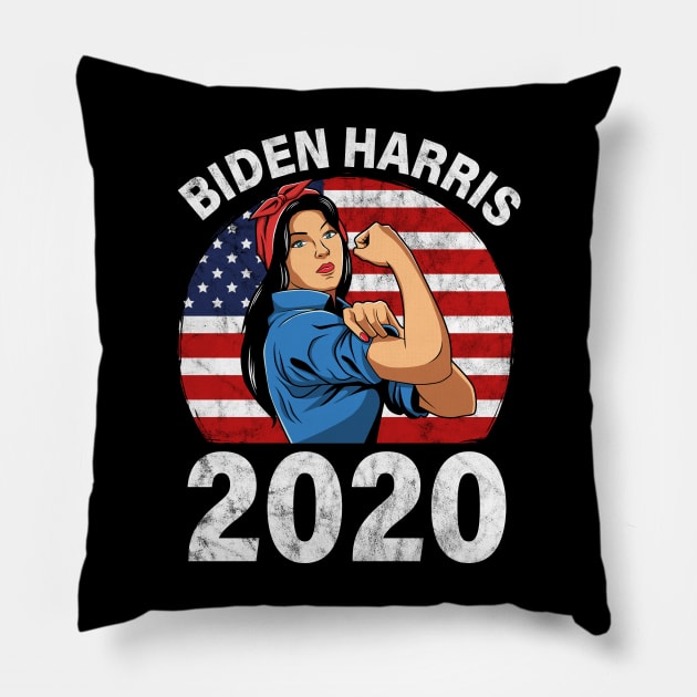 Biden Harris 2020 Kamala Harris Vice President Supporter Pillow by HCMGift