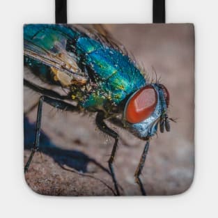 Blow Fly Macro Photograph Tote