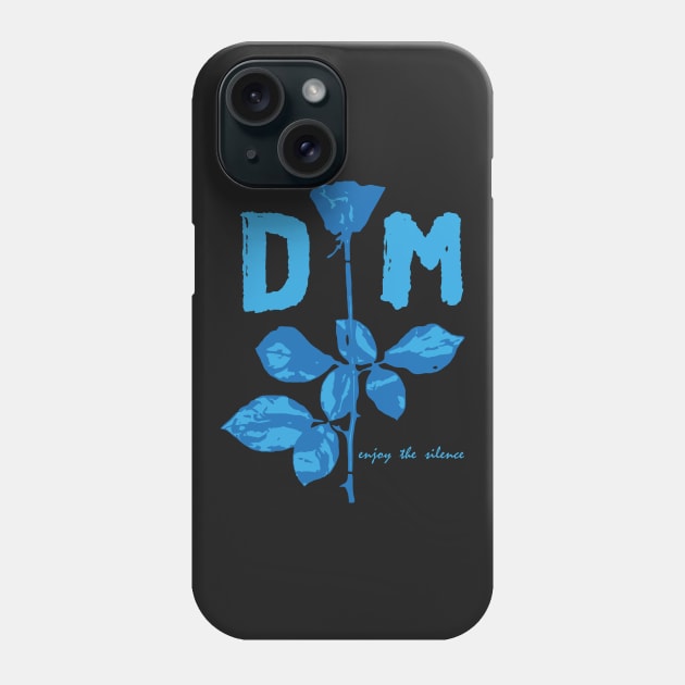 Devotee Rose - Blue 2 Phone Case by GermanStreetwear