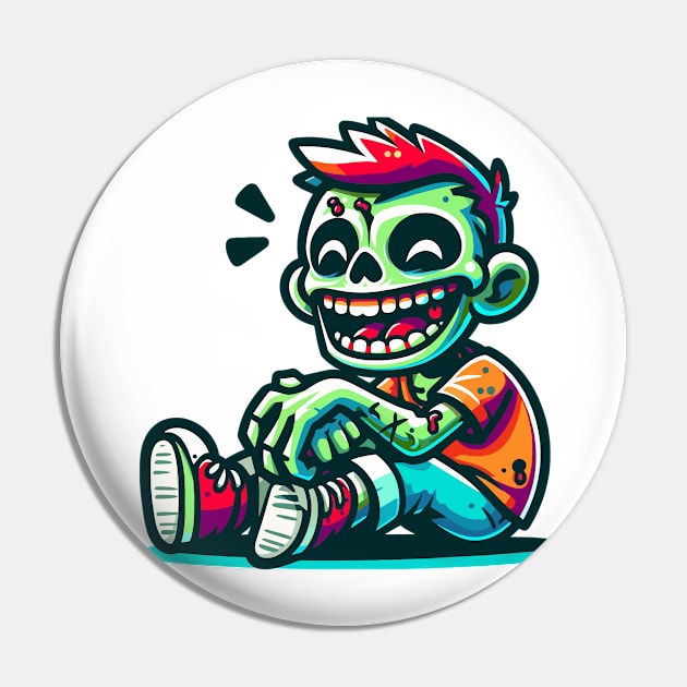 HaHa Zombie Pin by NayaRara