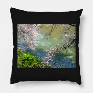 River Blossom Pillow