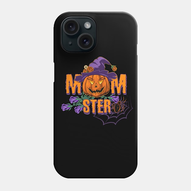 Momster for Halloween Phone Case by OA_Creation