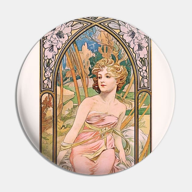 Times of the Day - Morning Awakening, 1899 Pin by WAITE-SMITH VINTAGE ART