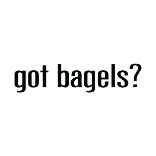 Got Bagels | Funny Tennis Design by CoVA Tennis T-Shirt T-Shirt