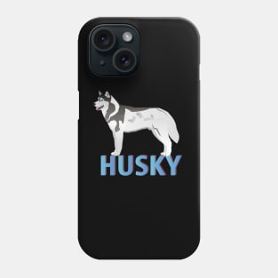 Lively Husky Dog Side View Phone Case