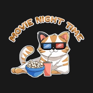 Movie Night Time T-Shirt