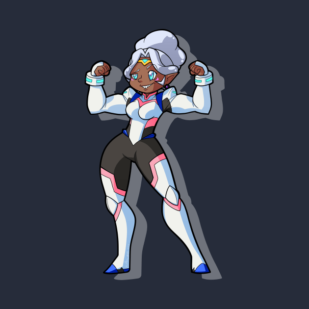 Super Strong Space Mom by PandemiDoodles