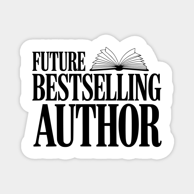 Future Bestselling Author Magnet by Frank Ring