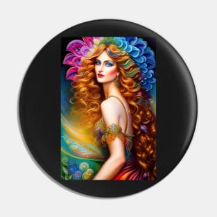 rainbow queen Pin