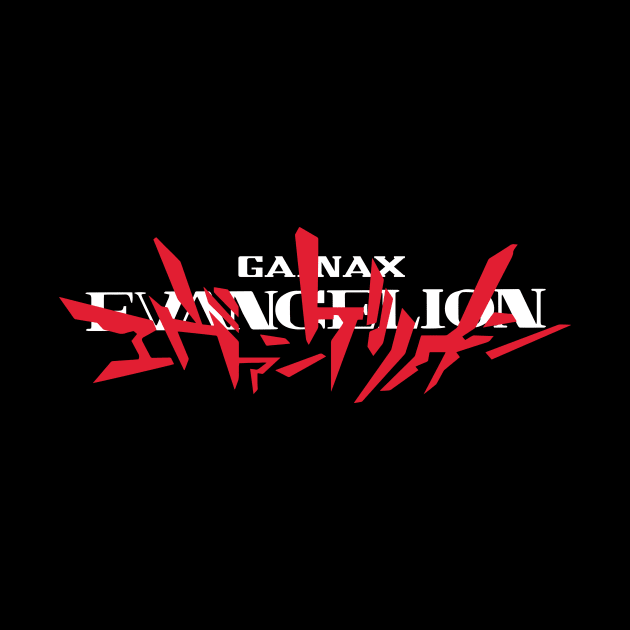 GAINAX - Neon Genesis Evangelion Minimalistic Shirt by waveformUSA