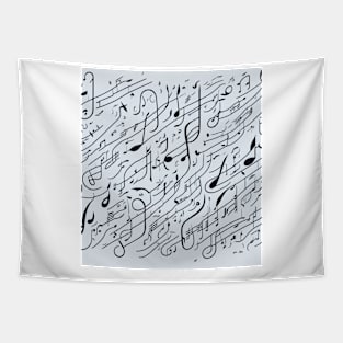 Music Notes Tapestry