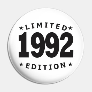 Limited - Edition 1992 Pin