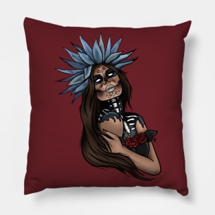 Agave crown Pillow