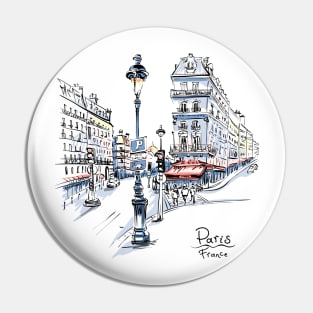 I Love Paris Pin