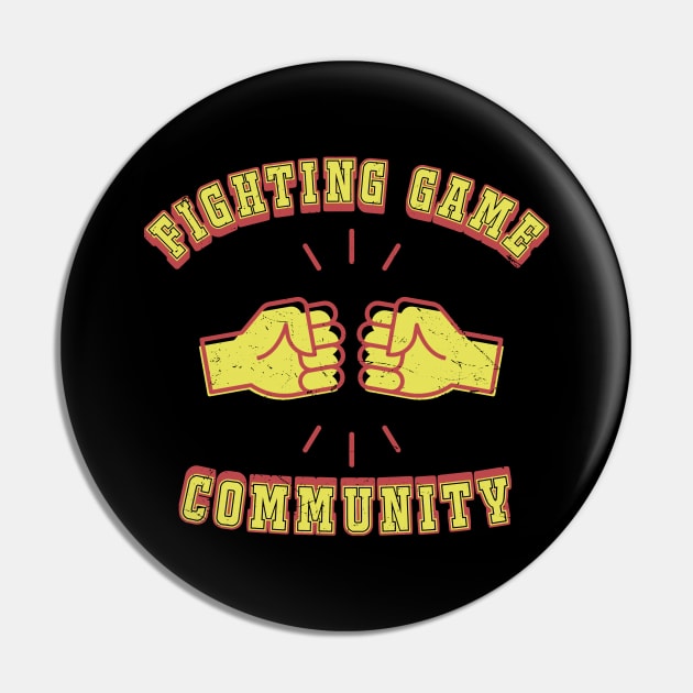 Fighting Game Community Pin by Issho Ni