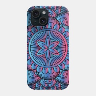 Blue Mandala Phone Case