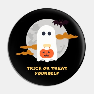 Trick or Treat Yourself Pin