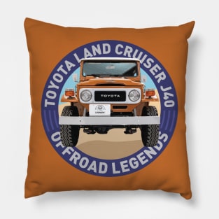 4x4 Offroad Legends: Toyota Land Cruiser J40 Pillow