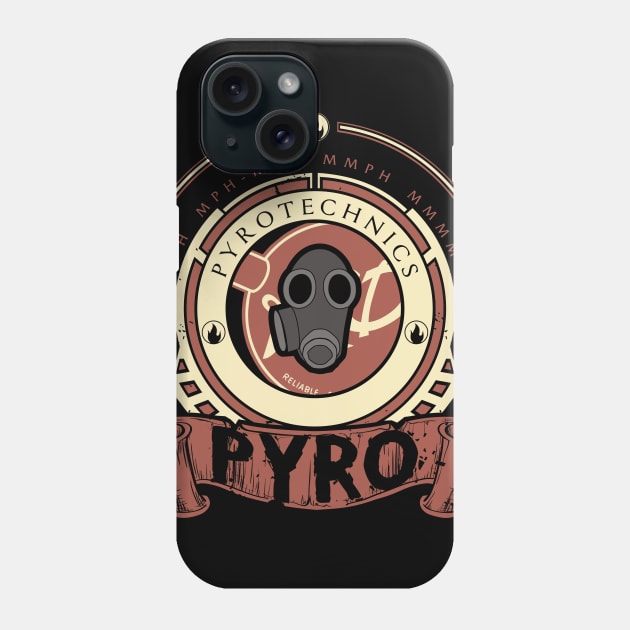 Pyro - Red Team Phone Case by FlashRepublic