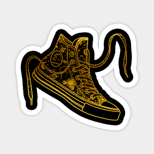 Aquarius high tops - Gold Magnet