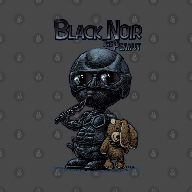 Black Noir The Peanut by KKTEE