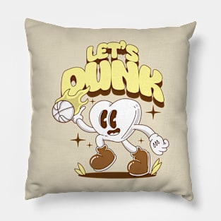 love carton basketball Pillow