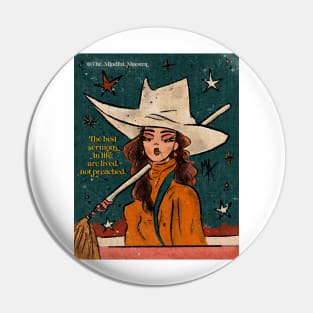 Sermon Witch Pin