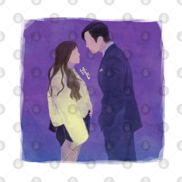 Business proposal FANART 01 - KangTae moo x Shin Ha ri by Giullia - Yeppeunyeppeun Art