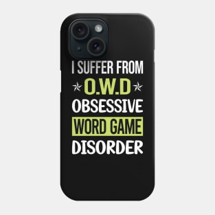 Obsessive Love Word Games Phone Case