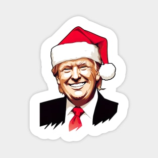 Trump as Santa - 2 Magnet