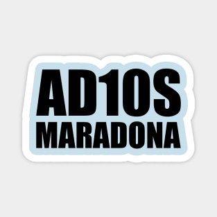 Adios Maradona Magnet