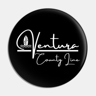 Ventura County Line California Pin