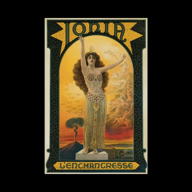 Vintage Magic Poster Art, Ionia the Enchantress by MasterpieceCafe