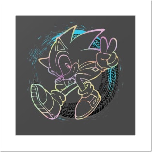 Dark Sonic Art Prints for Sale