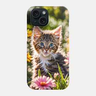 Frolicking Kitten Phone Case