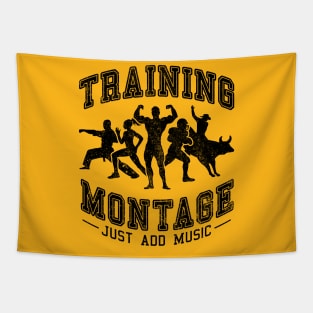 Training Montage - Just Add Music Tapestry