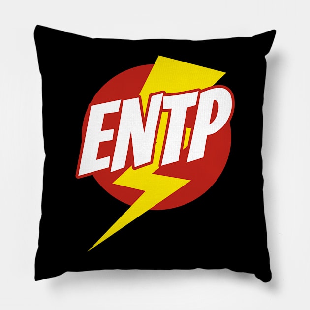 ENTP Superhero Pillow by isstgeschichte