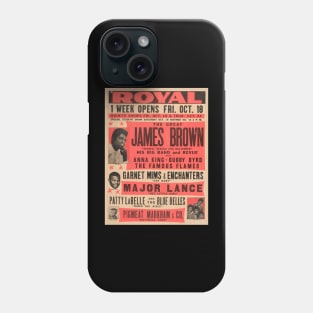 SOUL CONCERT ROYAL JAMES BROWN Phone Case