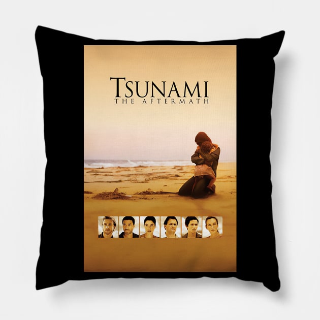 Tsunami The Aftermath Pillow by mahashop