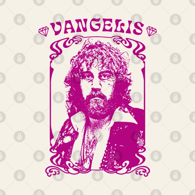 Vangelis  \\ Retro Synth Fan Design by DankFutura