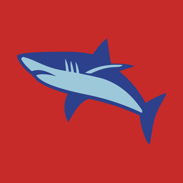 Blue Shark Bullshark Emoticon by AnotherOne