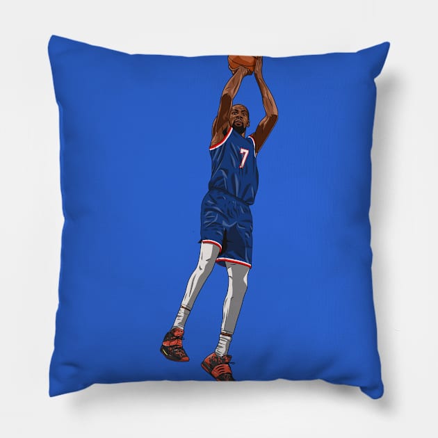 Kevin Durant Pillow by Ades_194