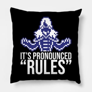 Roulxs (pronounced Rules) Pillow