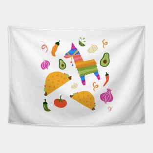 Taco Fiesta Tapestry