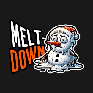 Meltdown / Snowman / Mental Health Awareness / Mental health matters T-Shirt