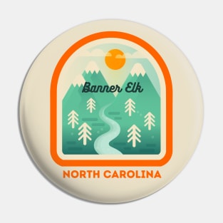 Banner Elk North Carolina NC Tourist Souvenir Pin