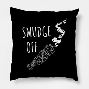 SMUDGE OFF WITCH DESIGN Pillow