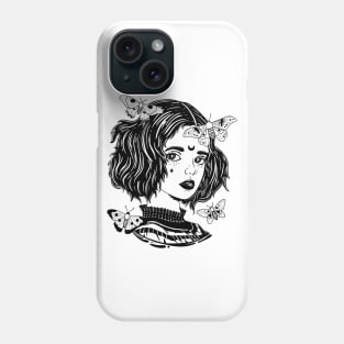 Gothic Girl Phone Case